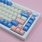 Dreamland 104+25 PBT Dye-subbed Keycaps Set Cherry Profile for MX Switches Mechanical Gaming Keyboard